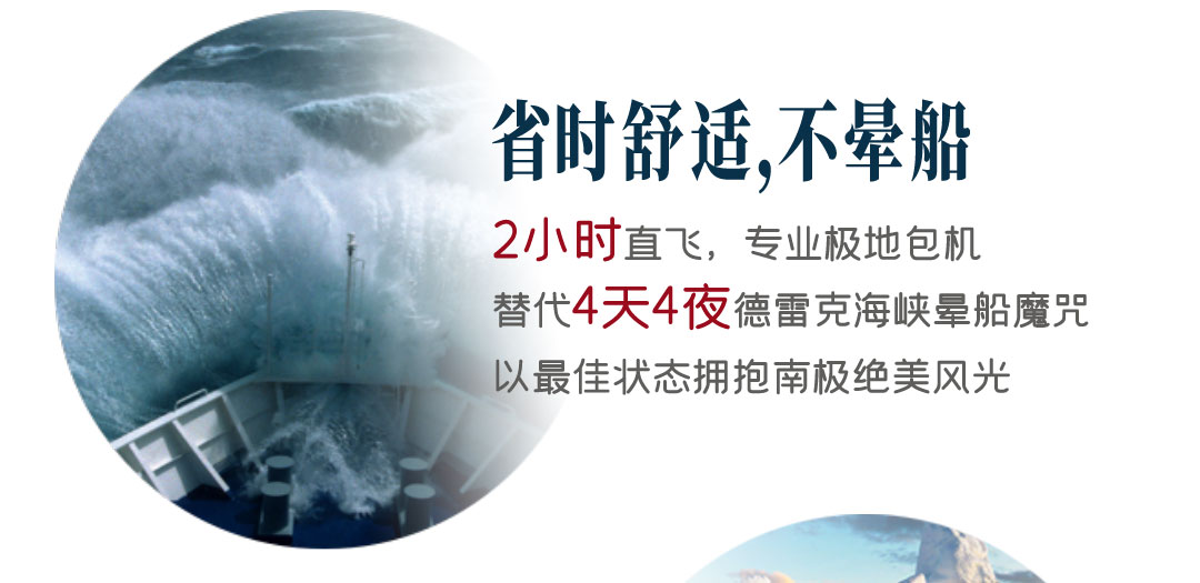 南极海空联运行程特点