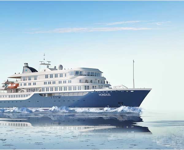 洪迪乌斯号 Hondius 的外观